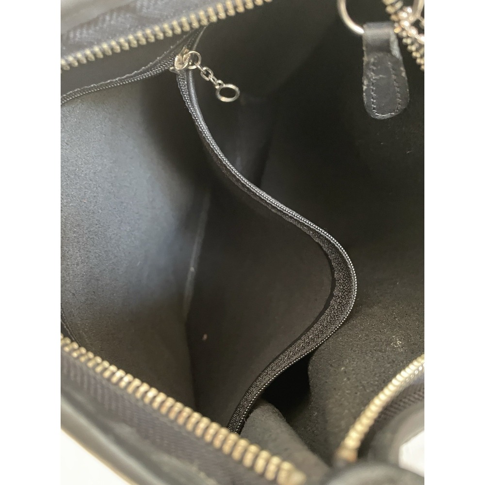Vtg Coach Andrea Slim Black Leather Shoulder Bag 9073 USA Minimalist Classic - Picture 8 of 13